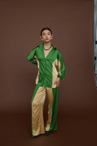 Meadow Silk Trouser