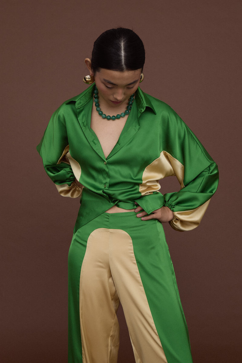 Meadow Silk Shirt