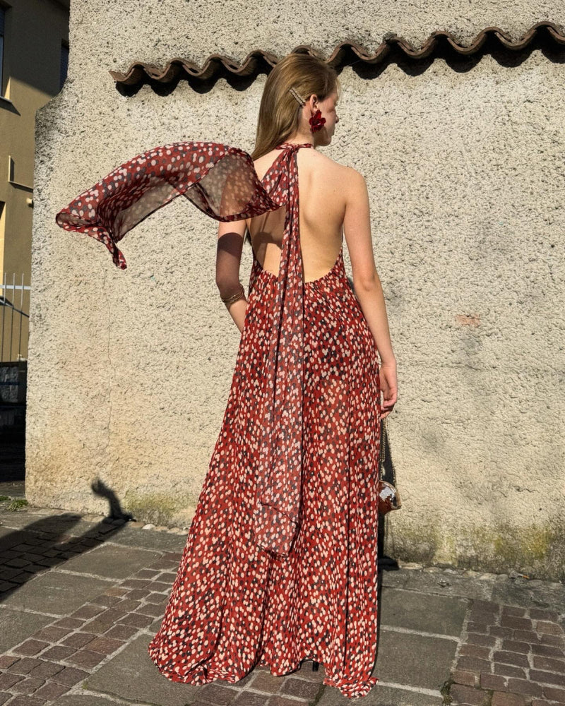 Scarlet Breeze Maxi Dress